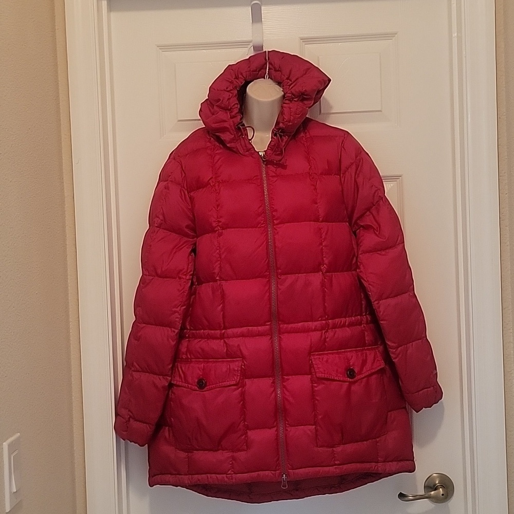 LADIES EDDIE BAUER DOWN PUFFER COAT (sz‎ PXL)